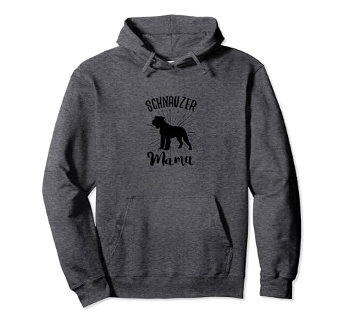 Schnauzer Mama Hund Mini Schnauzer Pullover Hoodie von Schnauzer Dog Miniature Schnauzer Clothing