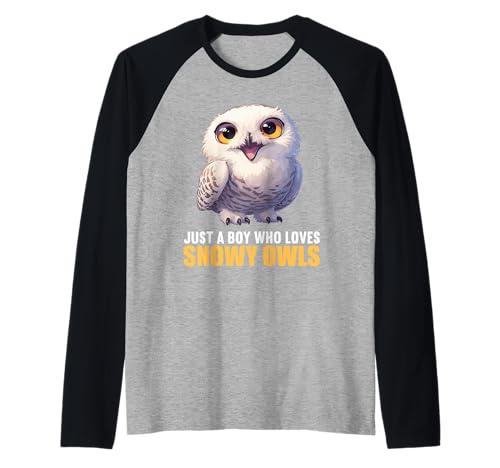 Herren Schneeeulen Schneeeule Raglan Herren Schneeeulen Schneeeule Raglan von Schneeeulen Schneeeule Tier Shop