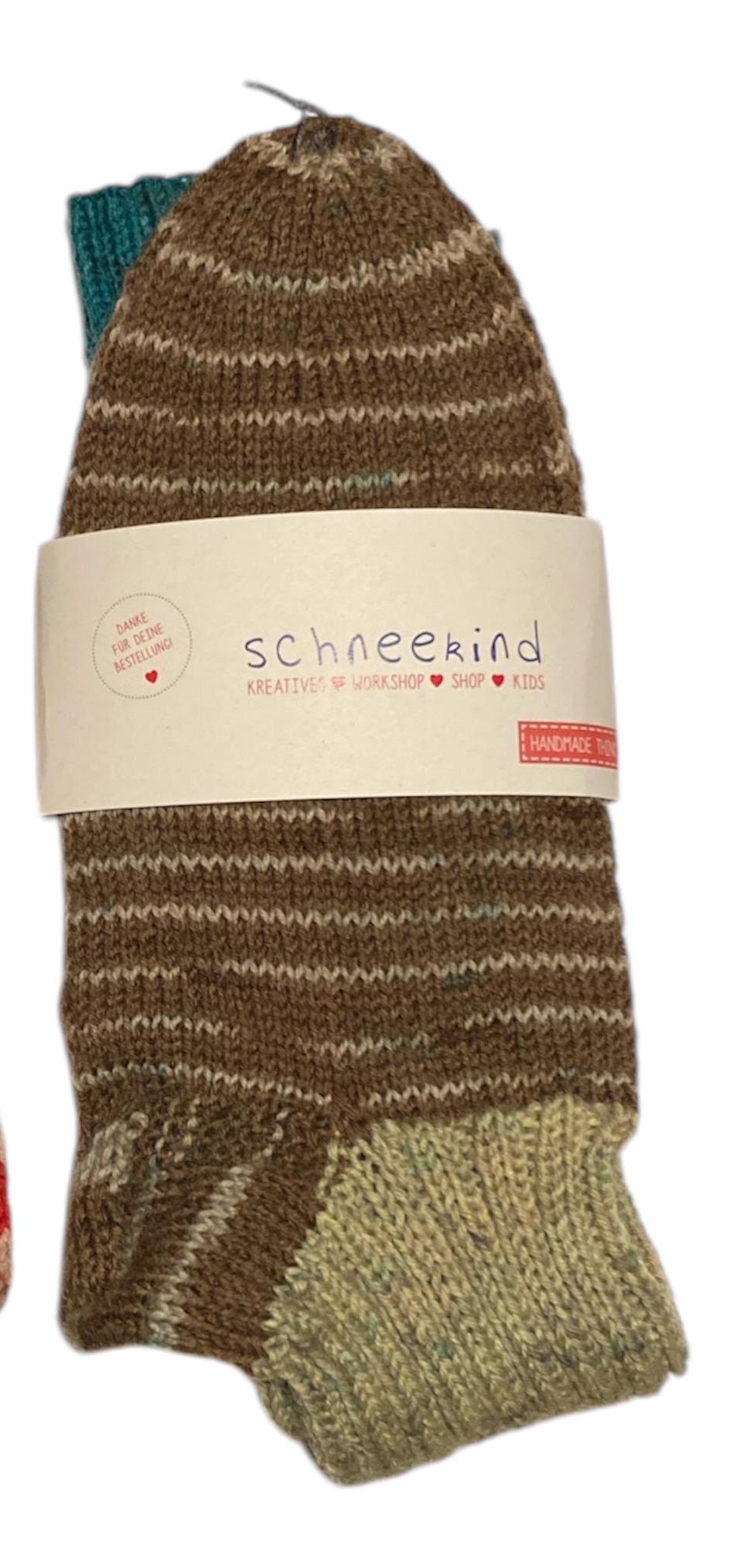 Wollsocken Damen, Handgestrickt, Verschiedene Farben, Muster, Größen Und Preise Sockenmodell Wählen Über Personalisierung von SchneekindCreativ
