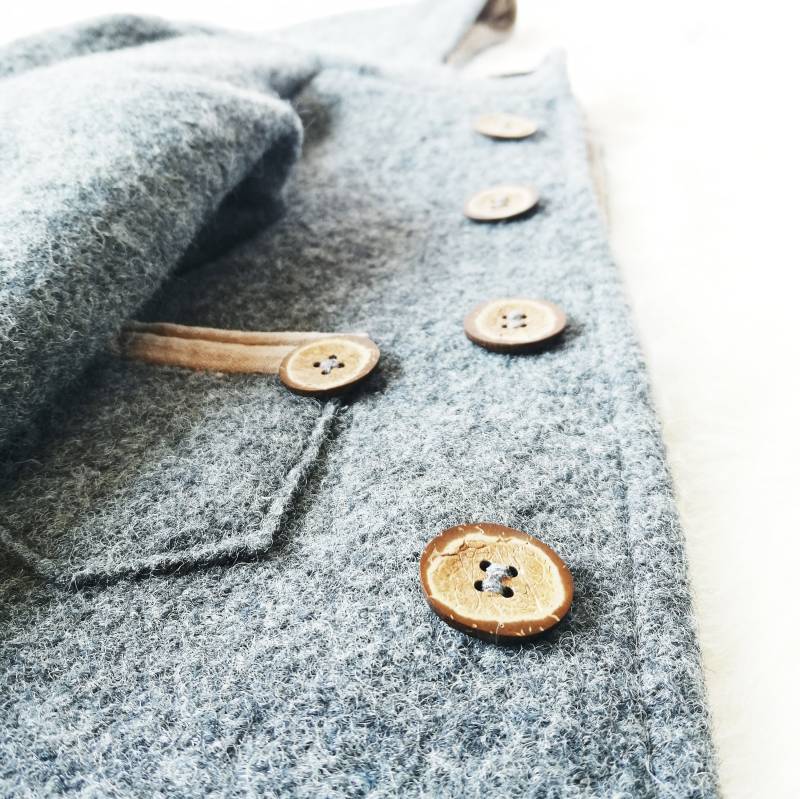 Wollwalk Jacke Wollwalk Jacke von Schneemiezshop