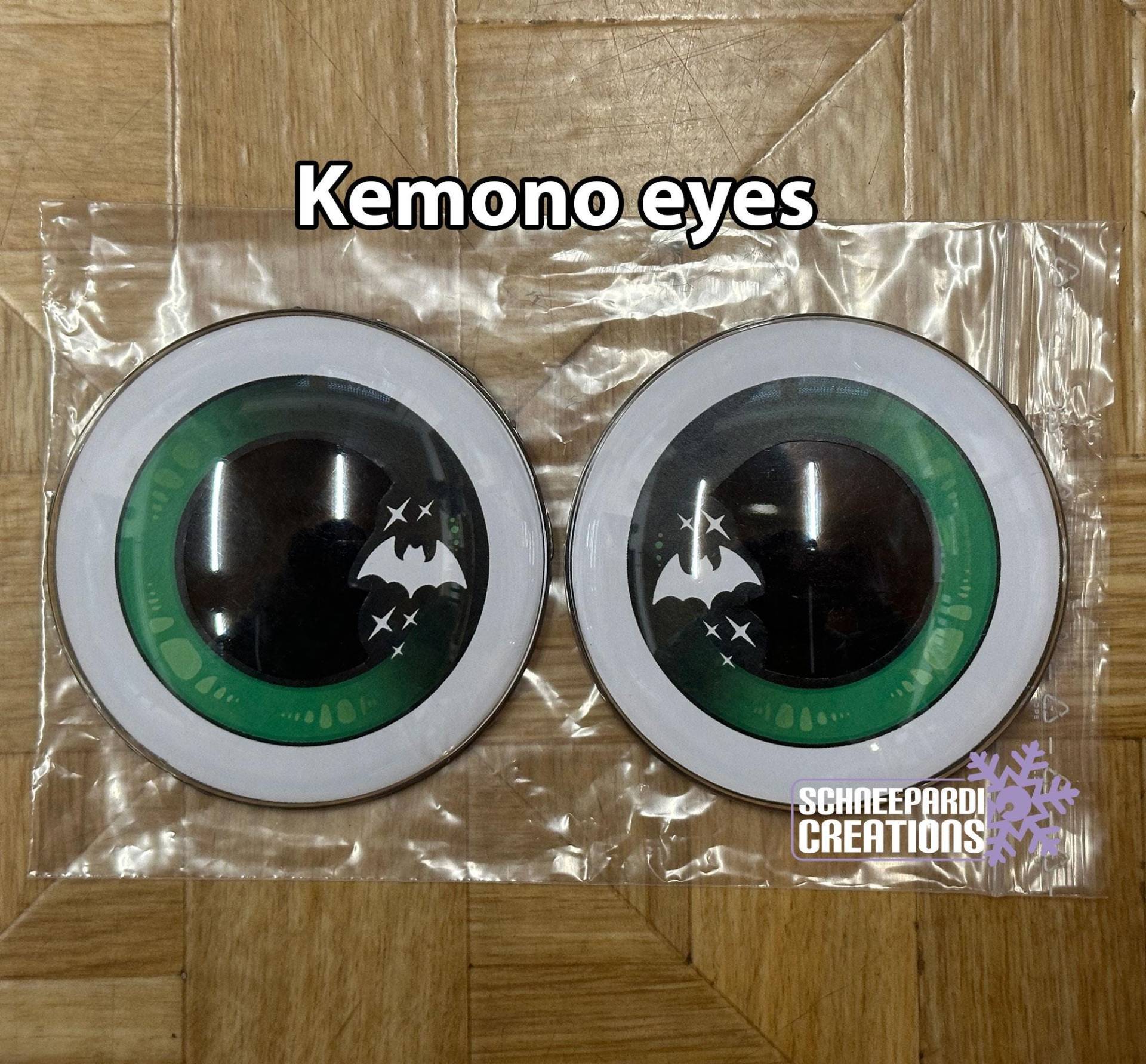 Kemono Eyes, Non-Follow-Me, Round, Dome, Bat Light Spot, Furry, Fursuit, Costume Kemono Eyes, Non-Follow-Me, Round, Dome, Bat Light Spot, Furry, Fursuit, Costume von SchneepardiCreations