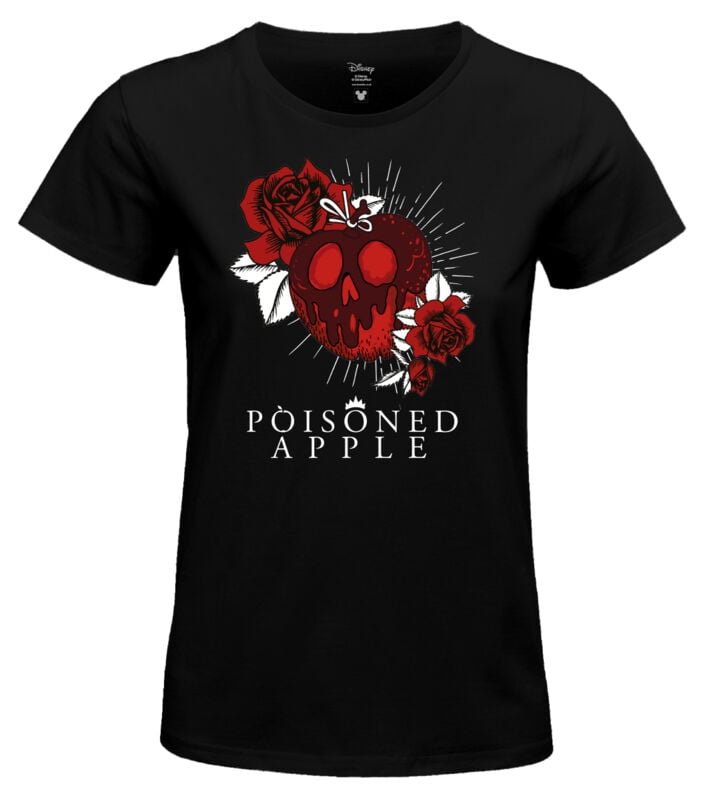 Schneewittchen Poisoned Apple T-Shirt schwarz in XL von Schneewittchen