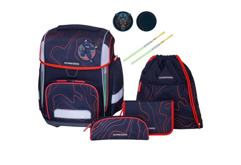 Schneiders Vienna Schulranzen Ergolite Set 9-tlg. Ninja Revenge von Schneiders Vienna