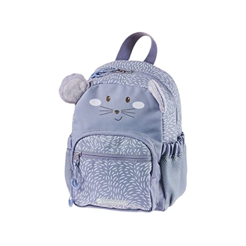 Schneiders 49459-047 - Kinderrucksack Mini Mouse, ca. 18,5 x 27 x 11 cm, Rucksack für Kinder mit 6 Liter Volumen, 2 Fächern und 2 Seitentaschen von Schneiders