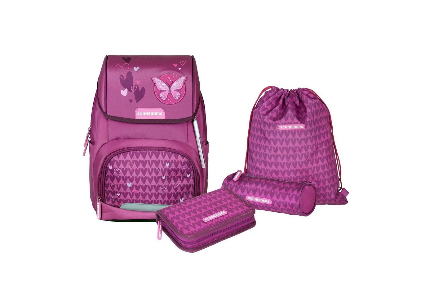 Schneiders Schulranzen Ergojet (6-tlg), Polyester von Schneiders