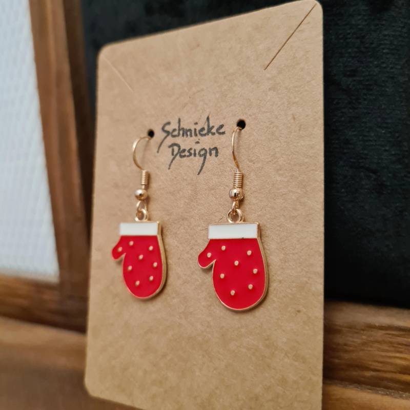 Ohrhänger Mit Großen Handschuhen von SchniekeDesign