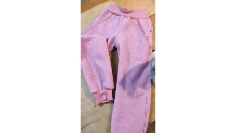 Schniesel Damen & Kinder Walkhose Pumphose " Schniesel.altrosa Warme Im Pumphosenschnitt Wollwalkhosen von Schniesel