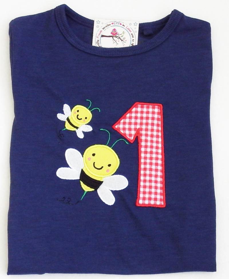Geburtstagsshirt "Biene 1" Geburtstagsshirt "Biene 1" von Schnipselzimmer