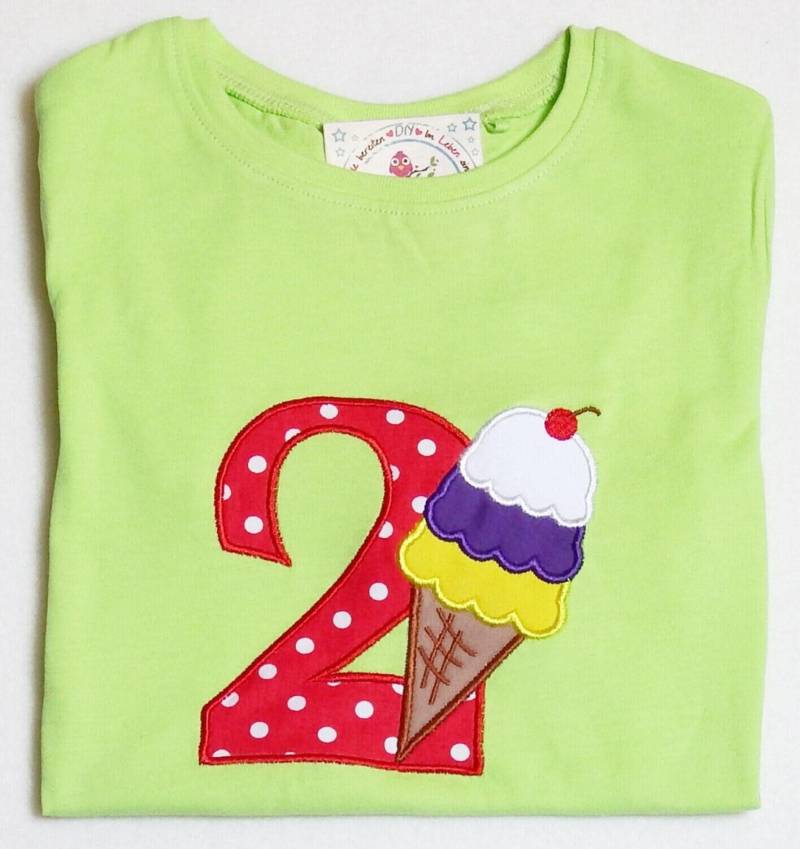 Geburtstagsshirt "Eis 2" Geburtstagsshirt "Eis 2" von Schnipselzimmer