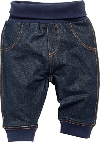 Playshoes Sweat-Hose Jogginghose Unisex Kinder, Jeans-optik ,74 von Playshoes