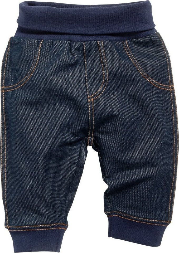 Schnizler Jerseyhose Baby Sweat-Hose Jeans-Optik von Schnizler