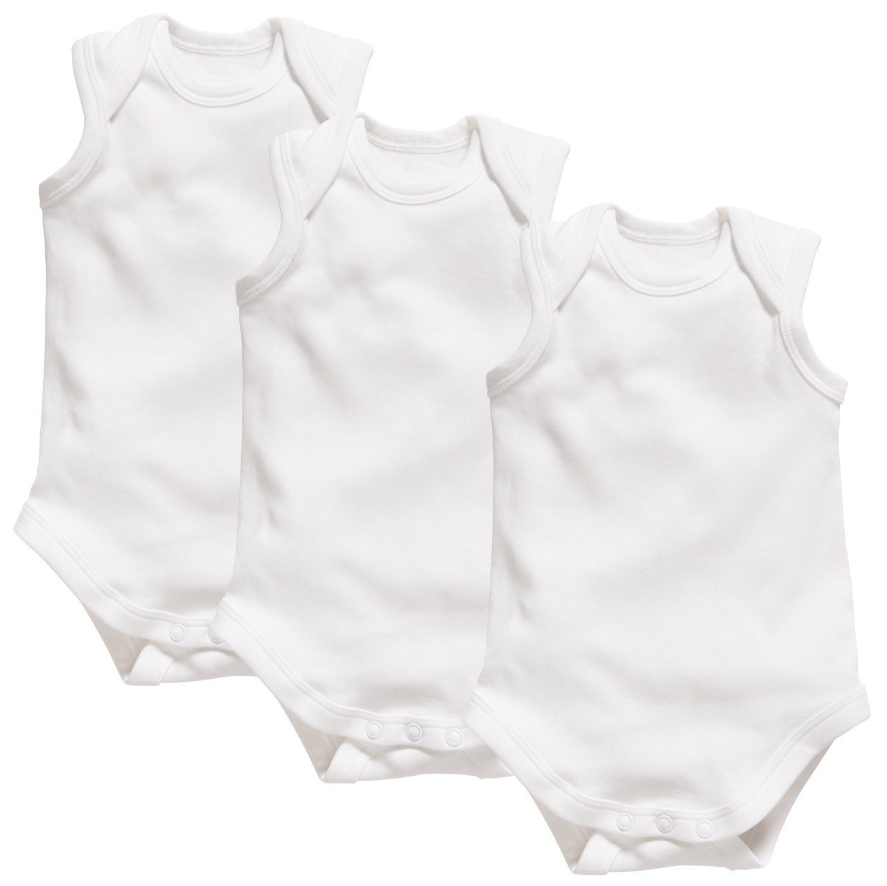 Schnizler Kurzarmwickelbody Body ohne Arm 3er Pack uni von Schnizler