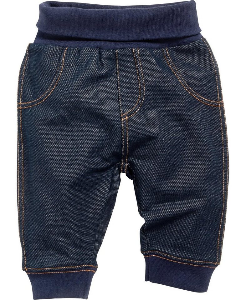 Schnizler Schlupfhose Baby Sweat-Hose Jeans-Optik von Schnizler