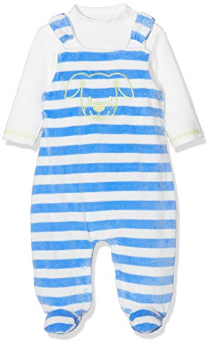 Schnizler Unisex Baby Strampler-set Nicki Ringel Hund 813201, 7 - Blau, 62 von Schnizler