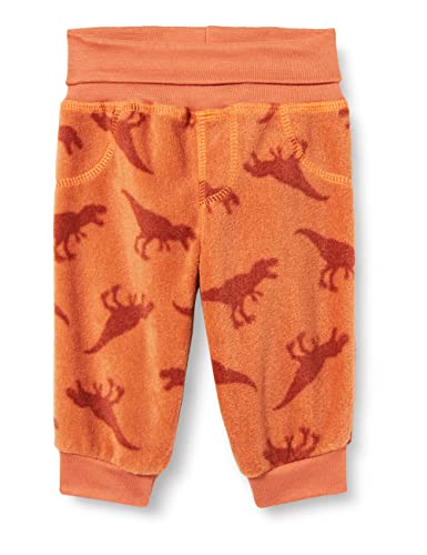 Playshoes Unisex Kinder Fleece-Pumphose Baby-Hose, Dinos, 56 von Playshoes