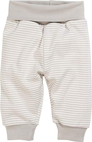 Playshoes Sweat-Hose Jogginghose Unisex Kinder, Natur Ringel ,56 von Playshoes