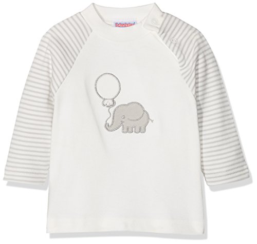 Schnizler Unisex Baby Sweat-Shirt Interlock Elefant 813026, 2 - Natur, 68 von Schnizler