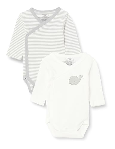 Playshoes Unisex Kinder Wickelbody 1/1-Arm 2er Pack Wal, 44, 2-natur Playshoes Unisex Kinder Wickelbody 1/1-Arm 2er Pack Wal, 44, 2-natur von Playshoes