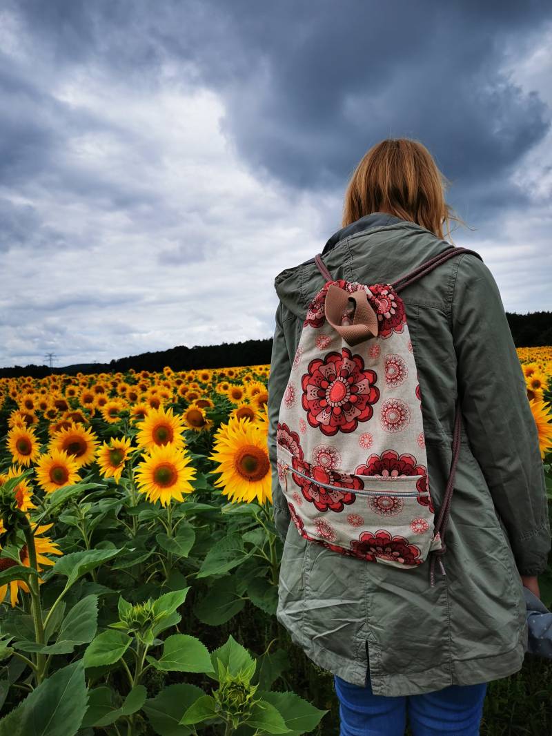 Gepolsterter Canvas Rucksack Damen Gepolsterter Canvas Rucksack Damen von Schnuerwerk