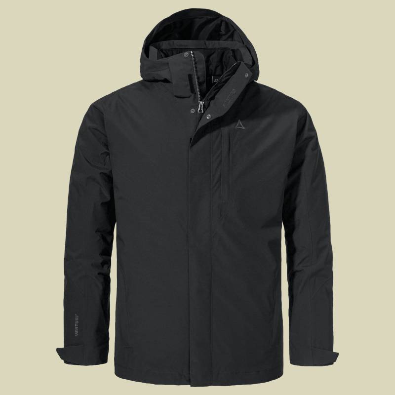 3in1 Jacket Style Tamina Men 50 schwarz - black von Schöffel
