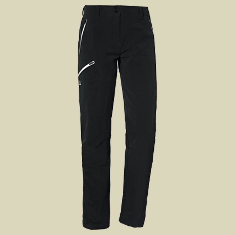 Pants Ascona Warm L Women Größe 19 Farbe black von Schöffel