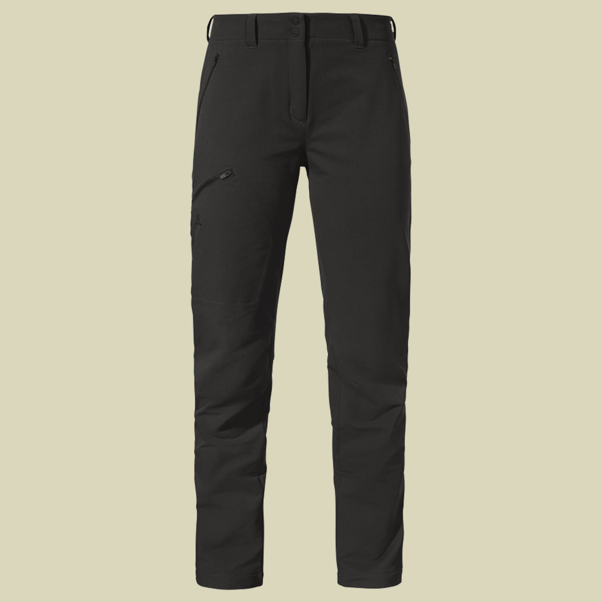 Pants Ascona Warm L Women Größe 46 Farbe black von Schöffel