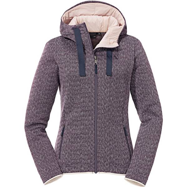 SCHÖFFEL Damen Unterjacke Fleece Hoody Aurora L von Schöffel