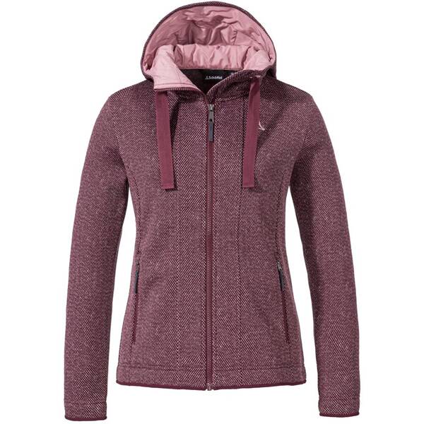 SCHÖFFEL Damen Unterjacke Fleece Hoody Aurora L von Schöffel