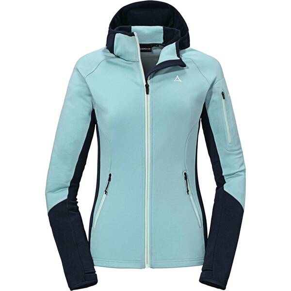 SCHÖFFEL Damen Unterjacke Fleece Hoody Lodron L von Schöffel