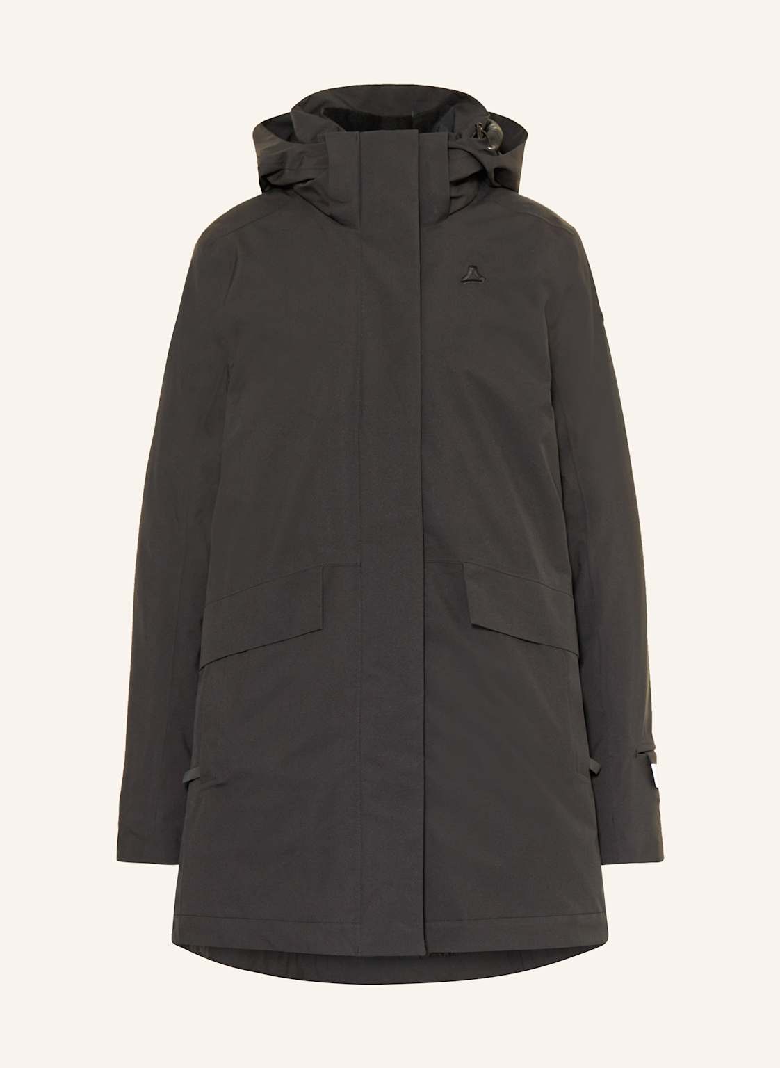 Schöffel 2-In-1-Jacke Borkol schwarz von Schöffel