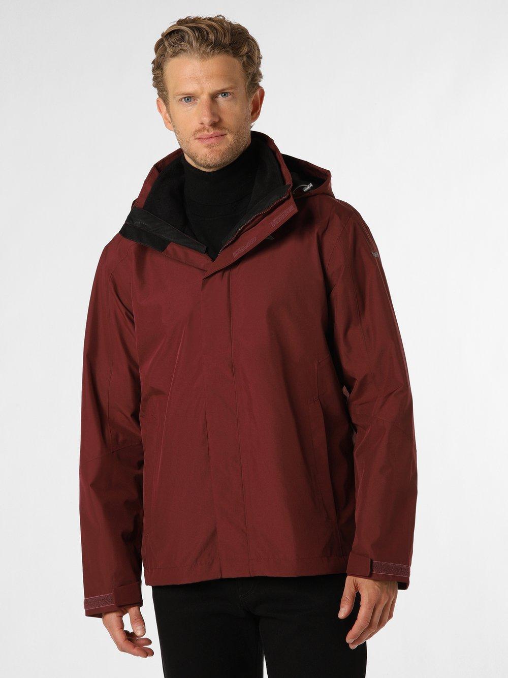 Schöffel 3-in-1 Funktionsjacke Herren, bordeaux von Schöffel