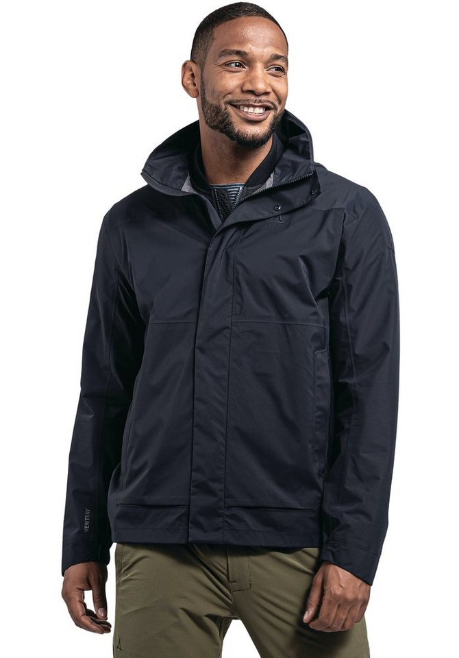 Schöffel Allwetterjacke Ganzjahresjacke Bellagio (2.5-Lagen, wasserdicht, hohe) von Schöffel