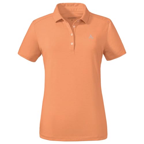 Schöffel CIRC Polo Tauron L Peach Peach, 44, pfirsich, Kragenweite: 50 von Schöffel