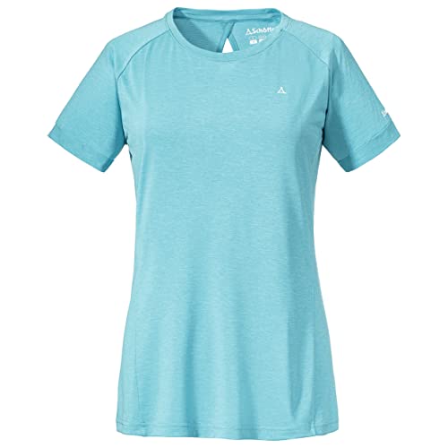 Schöffel Damen Boise2 T-Shirt, Mediumturquoise, 42 von Schöffel