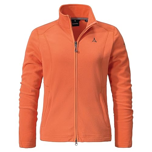 Schöffel Damen Fleecejacke Leona3 melon 42 von Schöffel