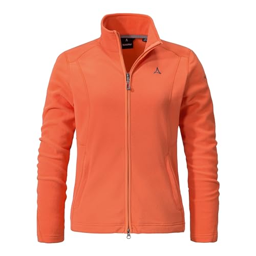 Schöffel Damen Fleecejacke Leona3 melon 44 von Schöffel