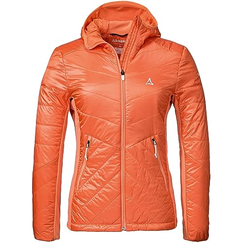 Schöffel Damen Funktionsjacke Hybrid Stams melon 36 von Schöffel