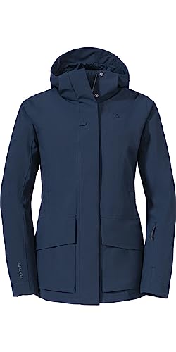 Schöffel Damen Genf Jacke, Dress Blues, 36 von Schöffel