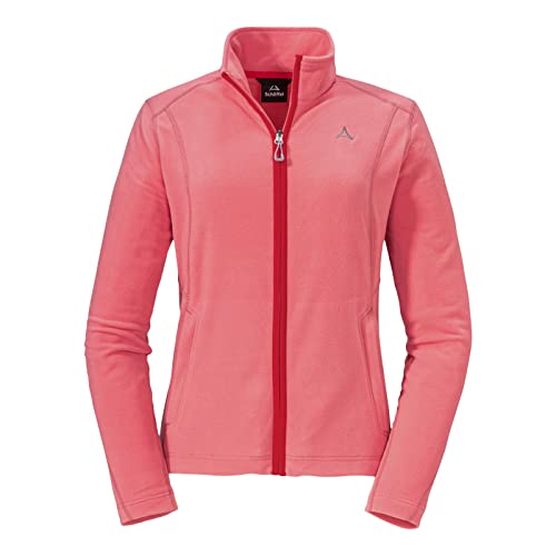 Schöffel Damen Jacke Outdoorjacke Fleece Jacket Leona3, Farbe:Rosa, Größe:40, Artikel:-3245 clasping rose von Schöffel