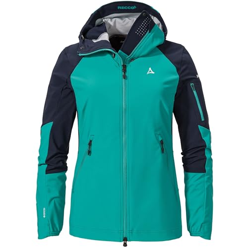 Schöffel Damen Kals Softshell Jacke, spectra green, 46 von Schöffel