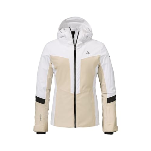 Schöffel Damen Kanzelwand Ski Jacke, Bright White, 46 von Schöffel