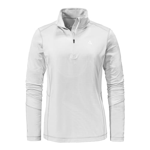 Schöffel Damen Lenggries Longsleeve, Bright White, 40 von Schöffel