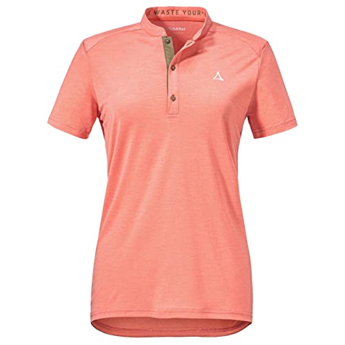 Schöffel Damen Rim Polohemd, Georgia Peach, 40 von Schöffel