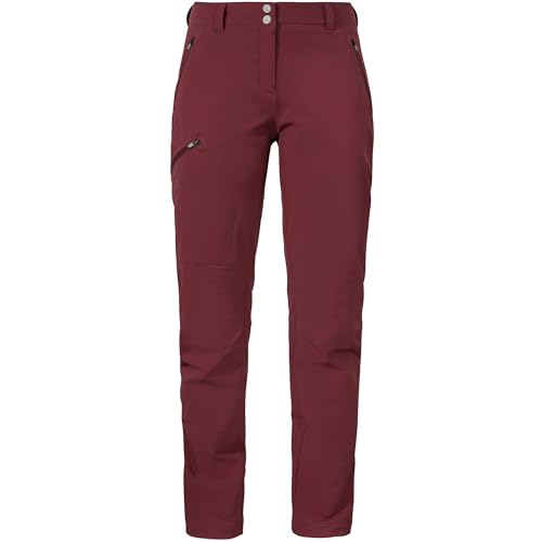 Schöffel Damen Thermohose Ascona Warm Dark Burgundy 34 von Schöffel