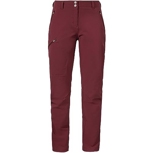 Schöffel Damen Thermohose Ascona Warm Dark Burgundy 44 von Schöffel