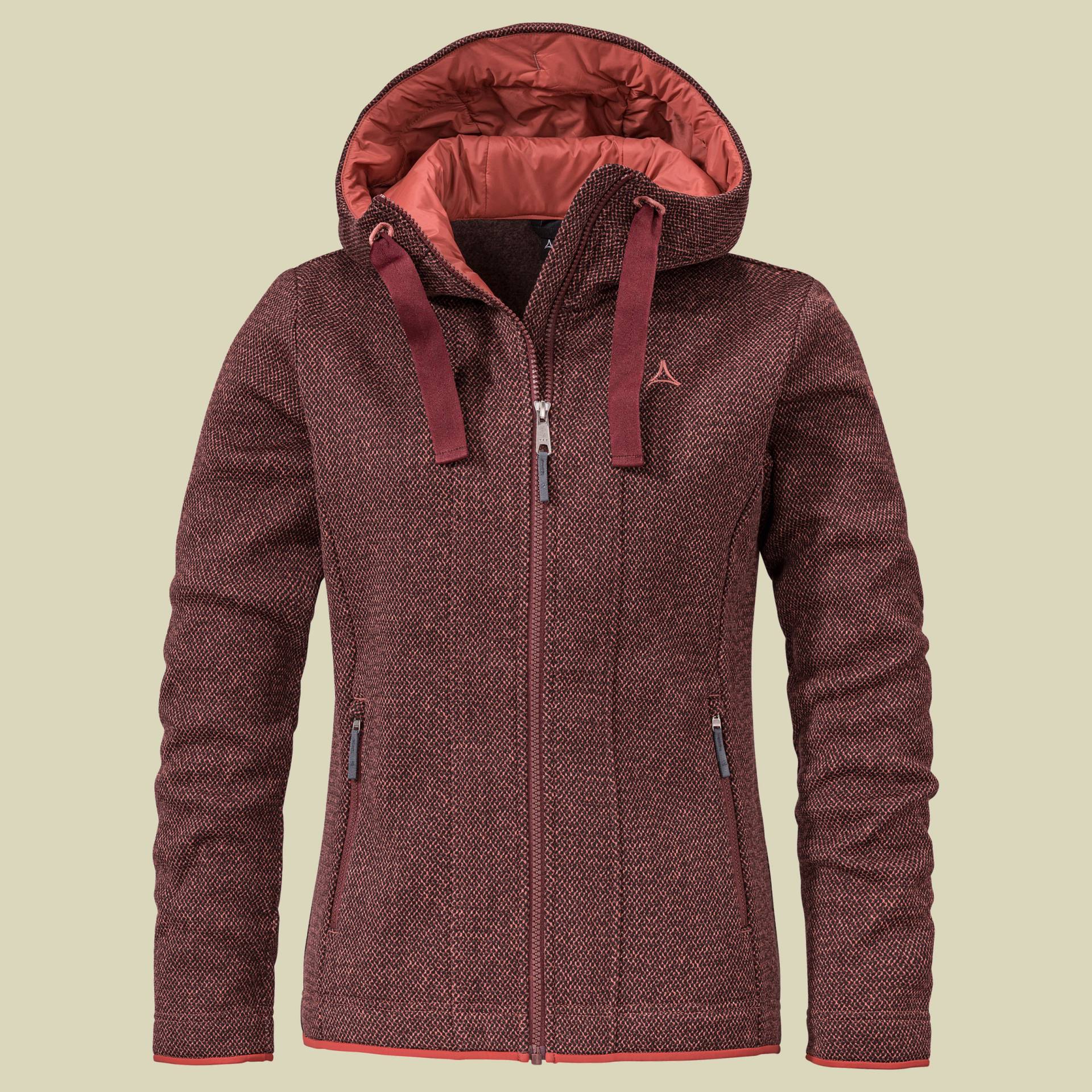 Fleece Hoody Aurora L Women Größe 44 Farbe burlwood Fleece Hoody Aurora L Women Größe 44 Farbe burlwood von Schöffel