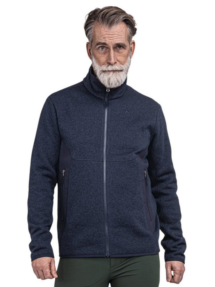 Schöffel Fleecejacke Hiking Circ Style Yew (warm, schnelltrocknend) navyblau Herren von Schöffel