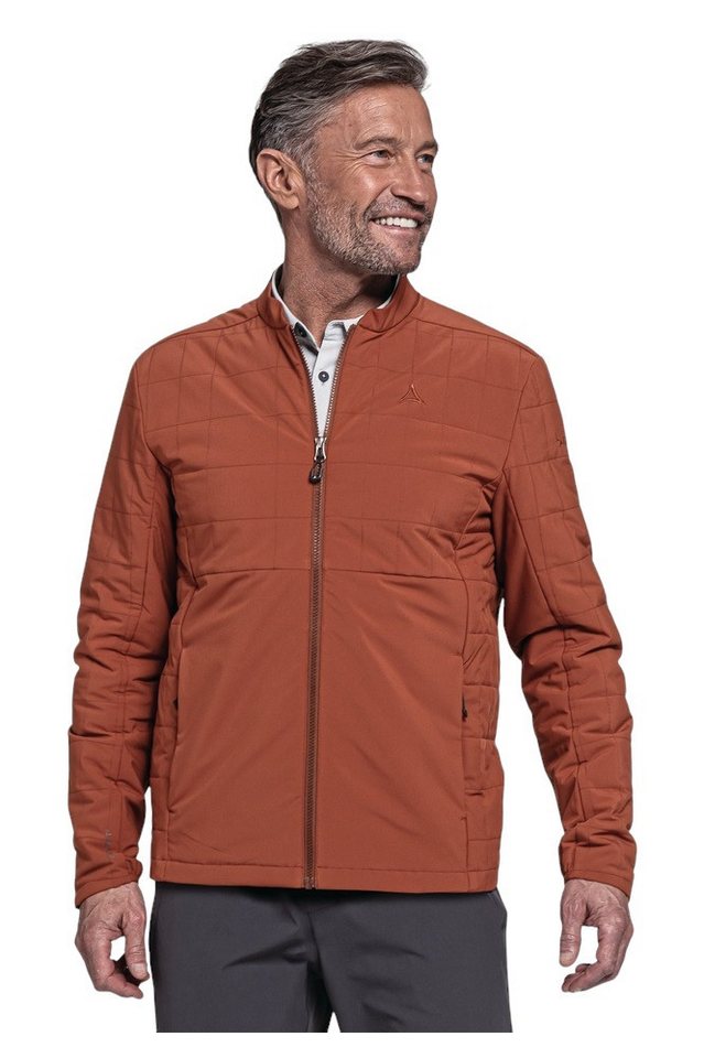 Schöffel Allwetterjacke Isolationsjacke Bozen (4-Wege-Stretch, winddicht) rot/braun Herren von Schöffel