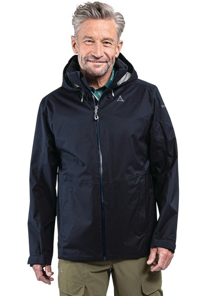 Schöffel Funktionsjacke Trekking-Wanderjacke Aiplspitz (wasserdicht) navyblau Herren von Schöffel