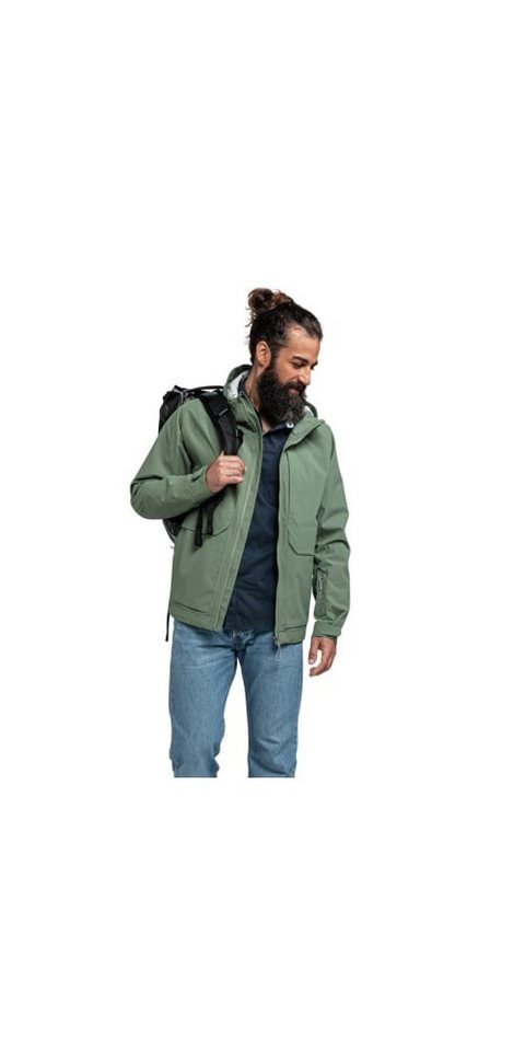 Schöffel Funktionsjacke Trekking-Wanderjacke Lausanne (Sommer, wasser/winddicht) hellgrün von Schöffel